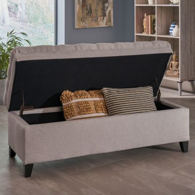 Juliana Storage Ottoman (50" x 20.5" x 18.3")