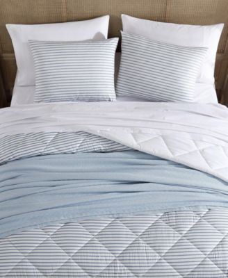 CLOSEOUT! Windsor Seersucker 3 Piece Comforter Set, King