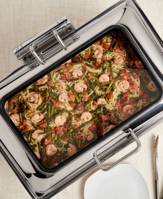 Celebrations by 9.5-Qt Stainless Steel Rectangular Chafing Dish