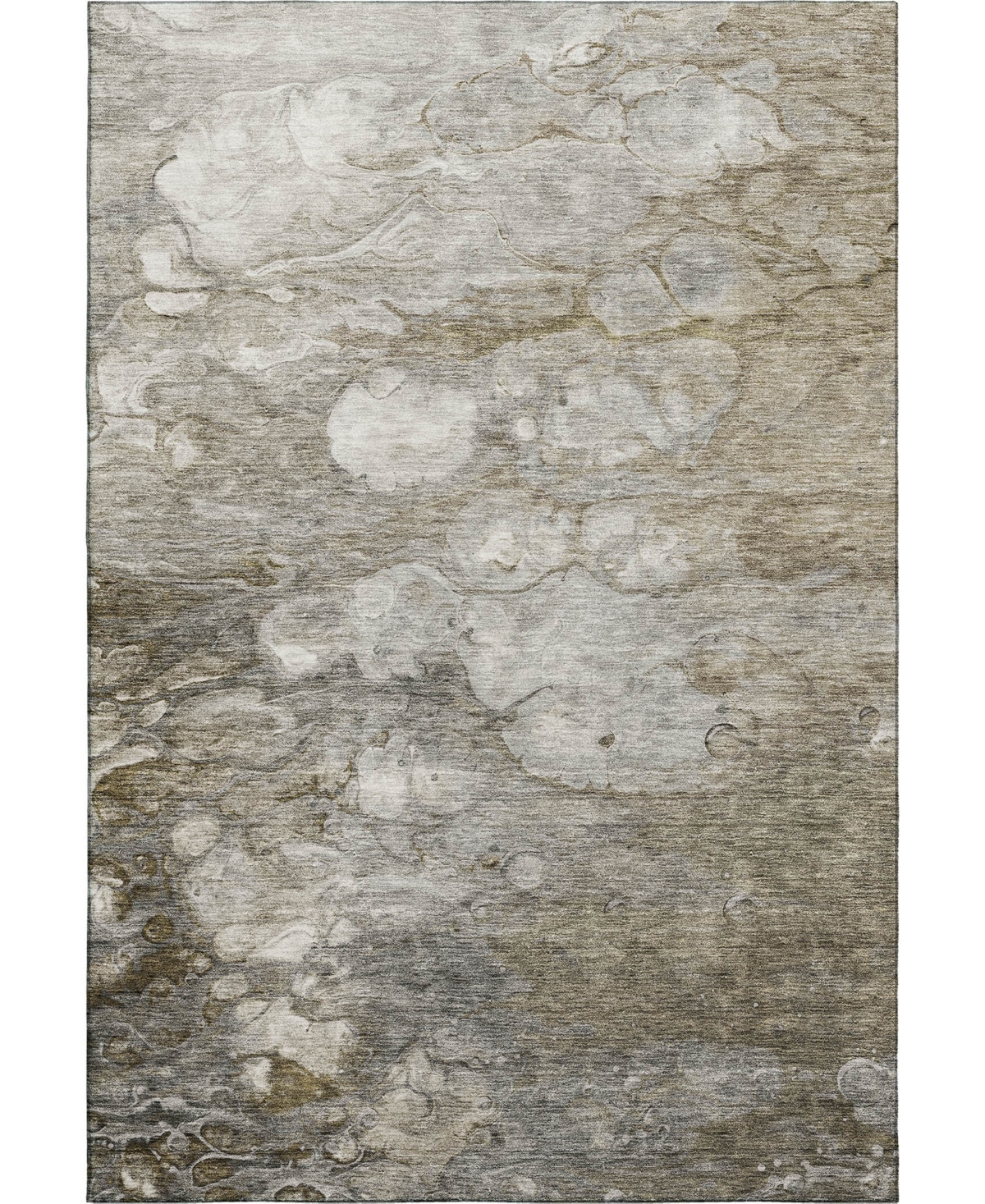 Dalyn Trevi Washable Tv7 3'x5' Area Rug In Taupe