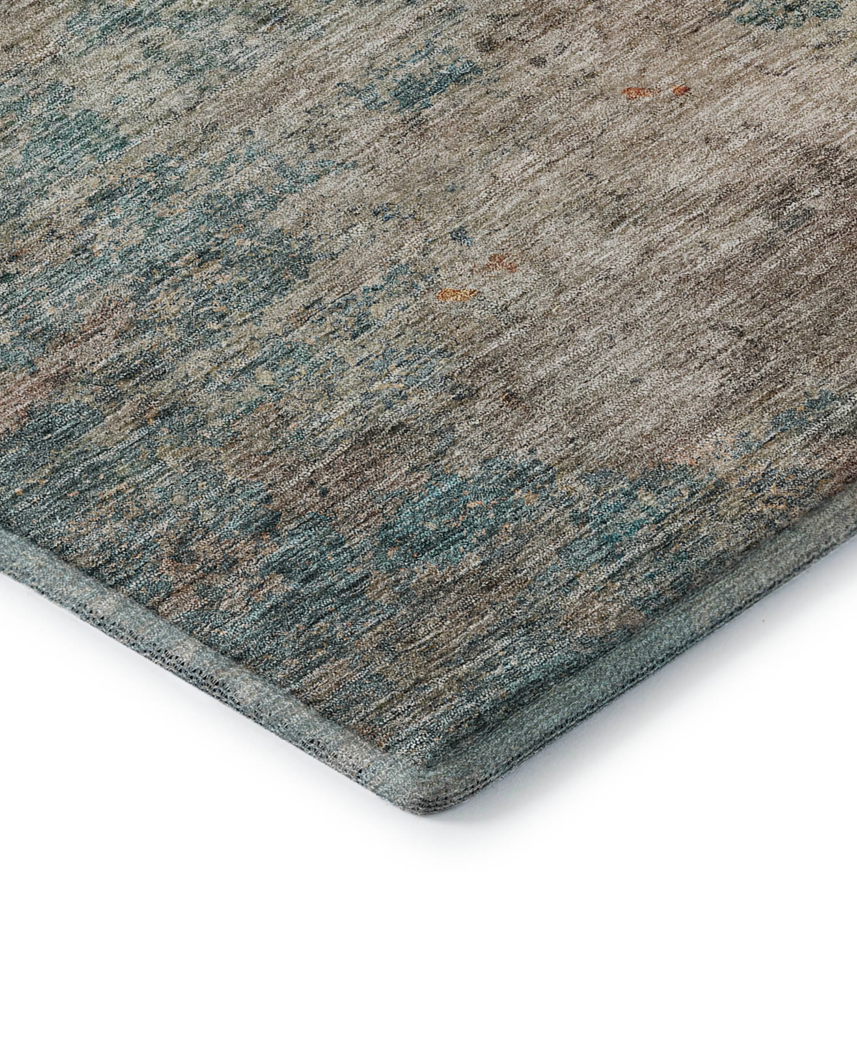 Dalyn Trevi Washable Tv13 8'x10' Area Rug In Teal