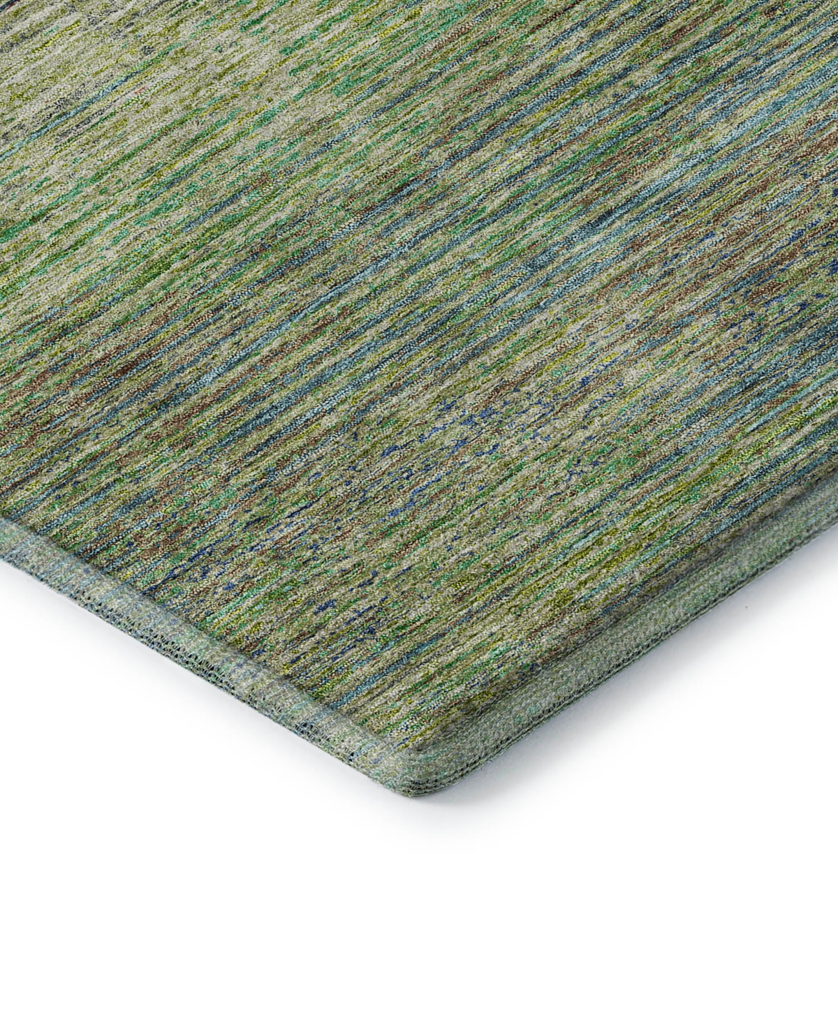 Dalyn Trevi Washable Tv1 2'3"x7'6" Runner Area Rug In Sage