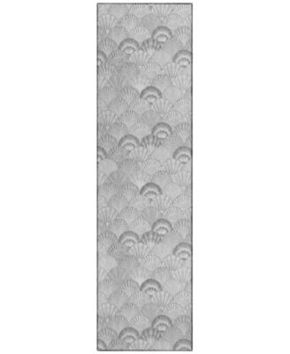 Seabreeze Washable SZ2 2'3x7'6 Runner Area Rug