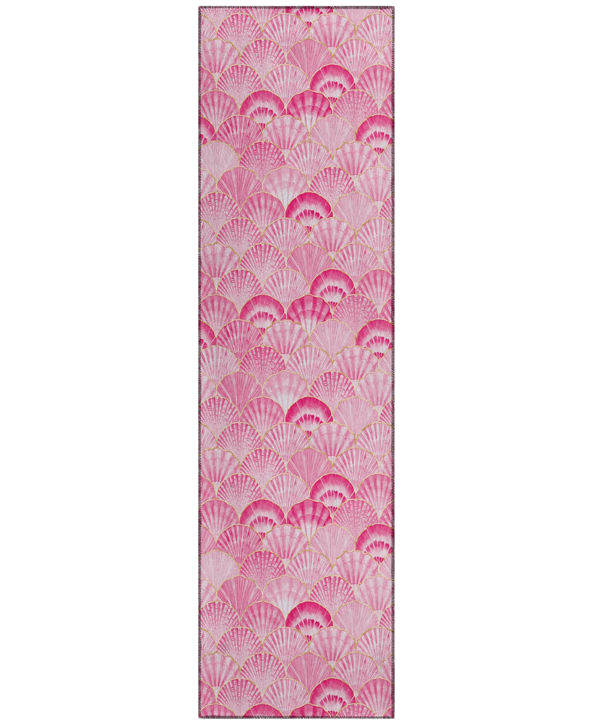 Dalyn Seabreeze Sz2 2'3x7'6 Runner Area Rug In Rose