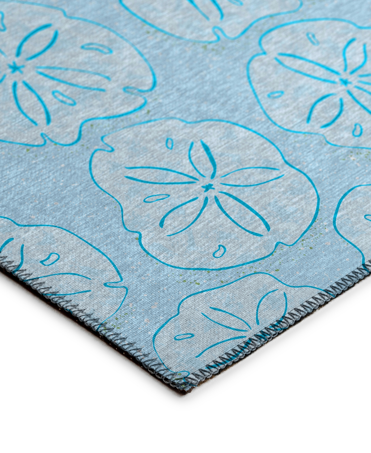 Dalyn Seabreeze Washable Sz10 3'x5' Area Rug In Mist