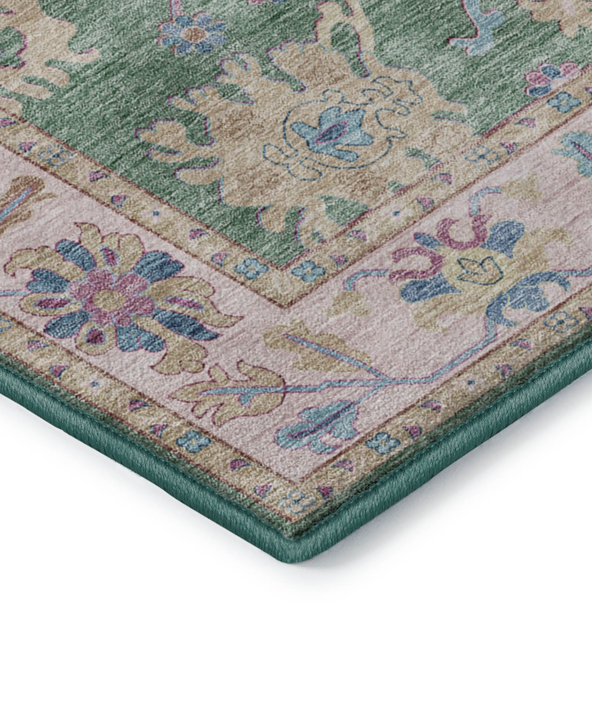 Shop Dalyn Hatay Washable Hy7 2'6"x3'10" Area Rug In Lime