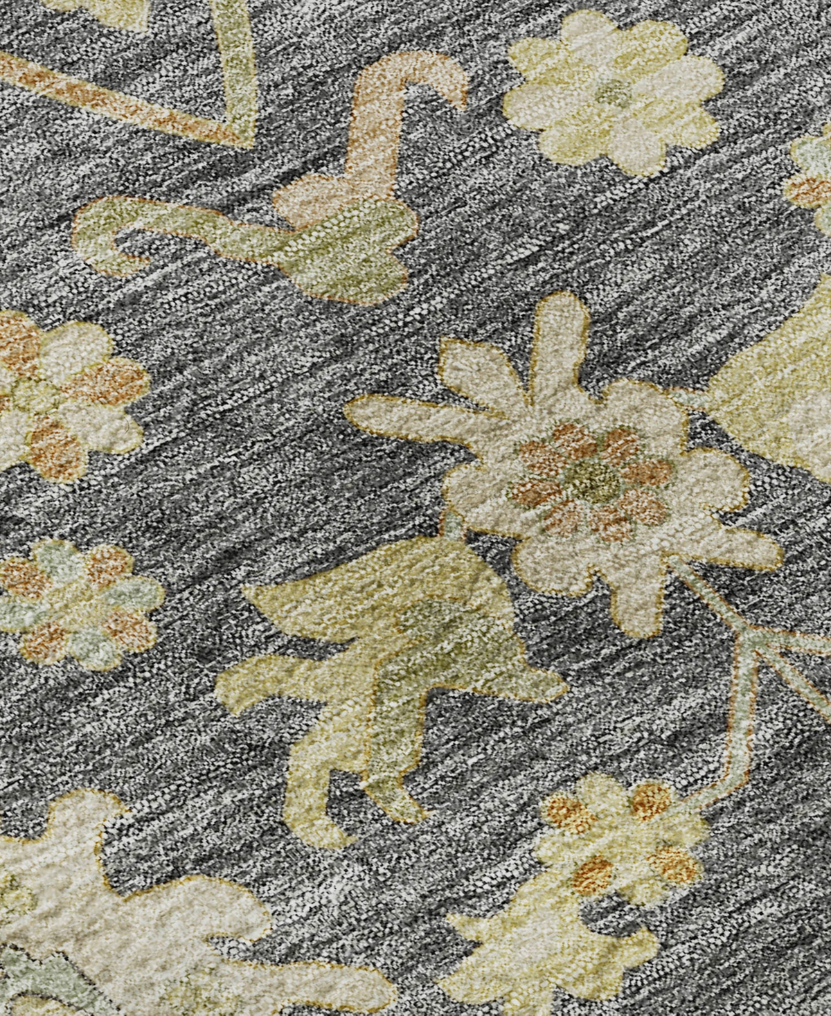 Dalyn Hatay Washable Hy2 3'x5' Area Rug In Gray