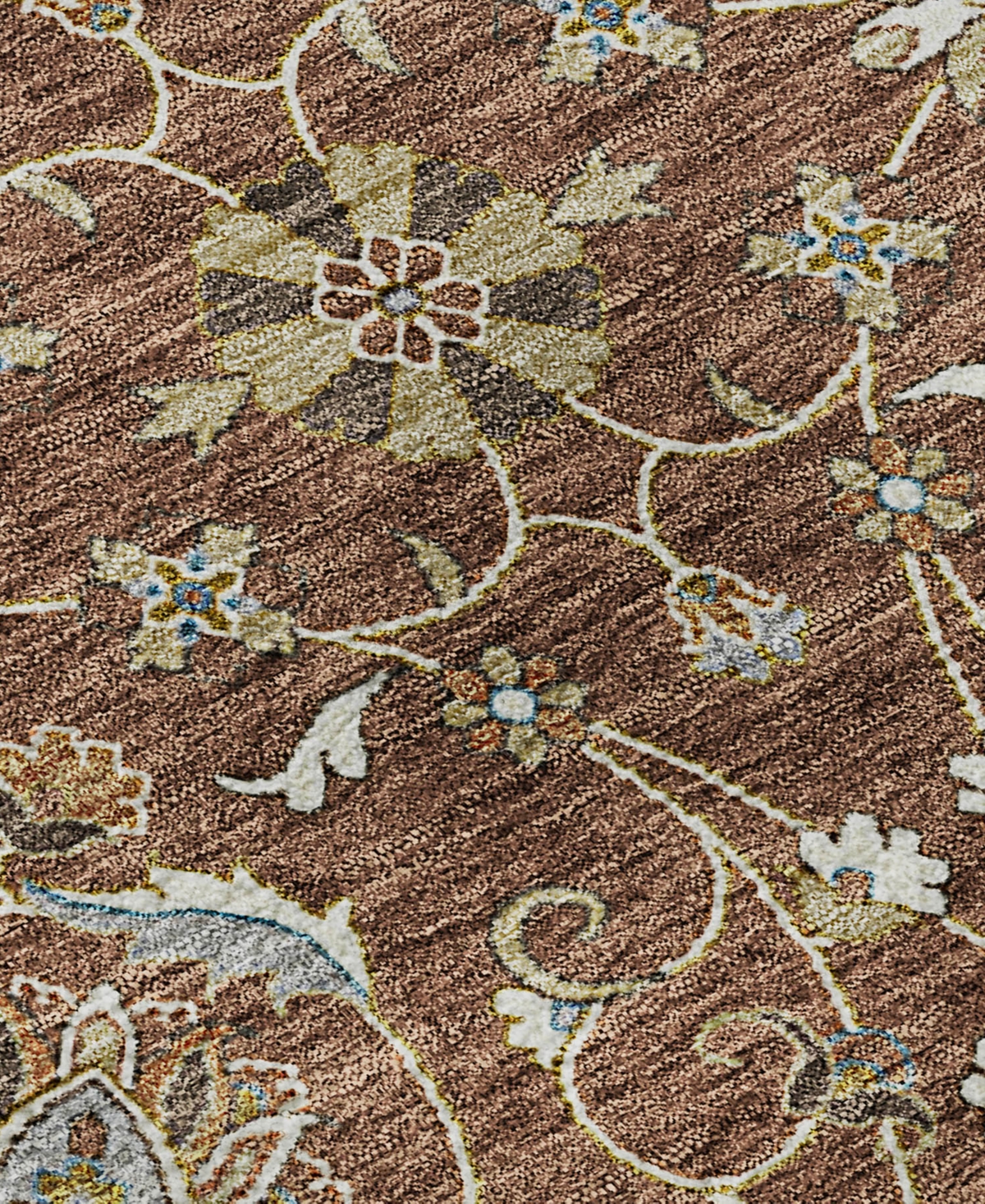 Dalyn Hatay Washable Hy1 2'6"x3'10" Area Rug In Paprika