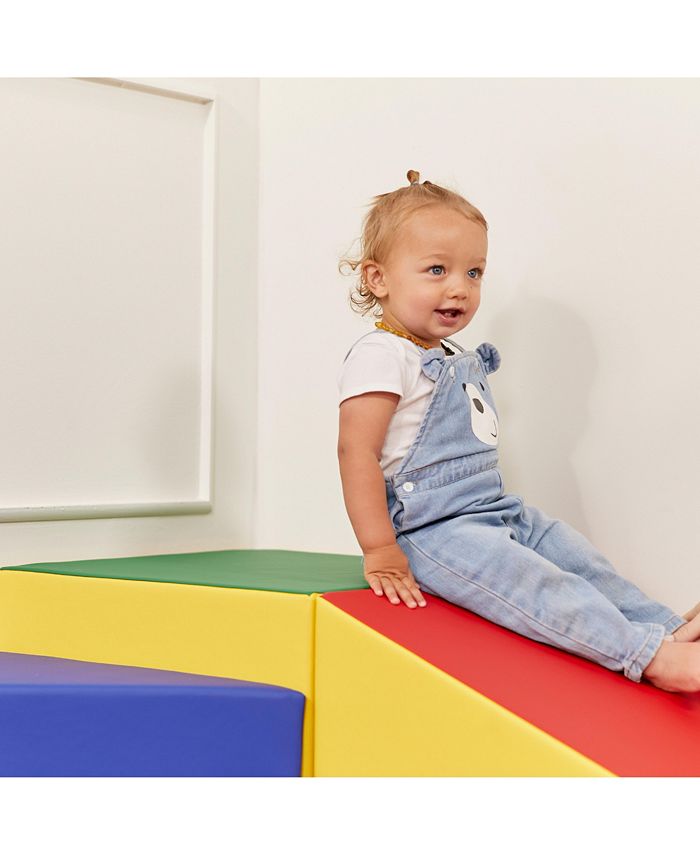 ECR4Kids SoftZone Adventurer's Summit Ramp, Assorted, 4-Piece - Macy's