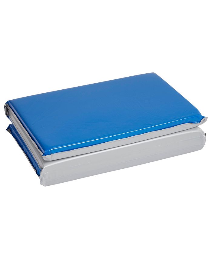 ECR4Kids SoftZone Rainbow Rest Mat, 2in, Sand, 5-Piece