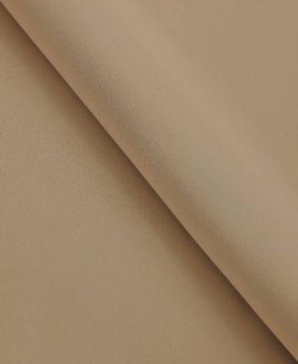 Solid Classic Modern Wrinkle Resistant Room Darkening 8-Piece Curtain Set with Grommet Header Top, 52" X 84"