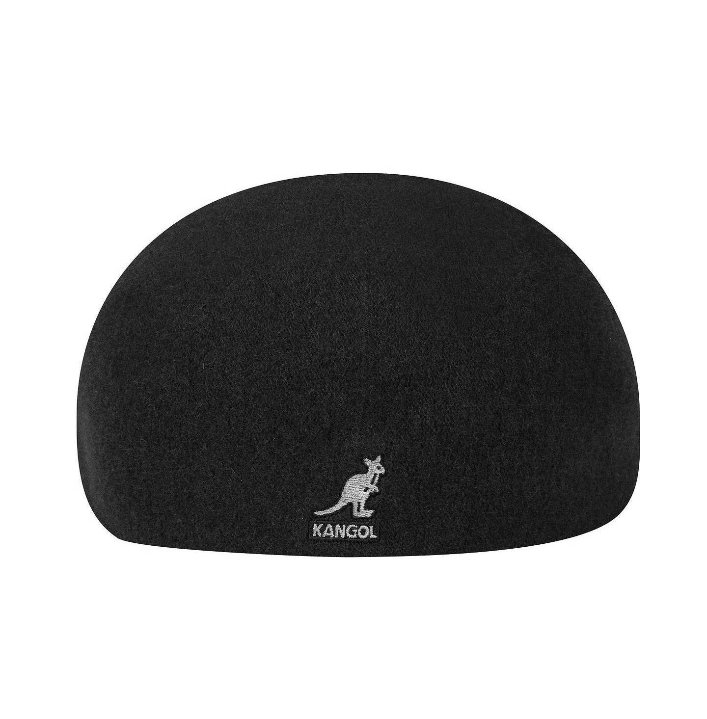 Мужские кепки Kangol Seamless Wool 507 Flat, цвет: Чёрный — фото 2