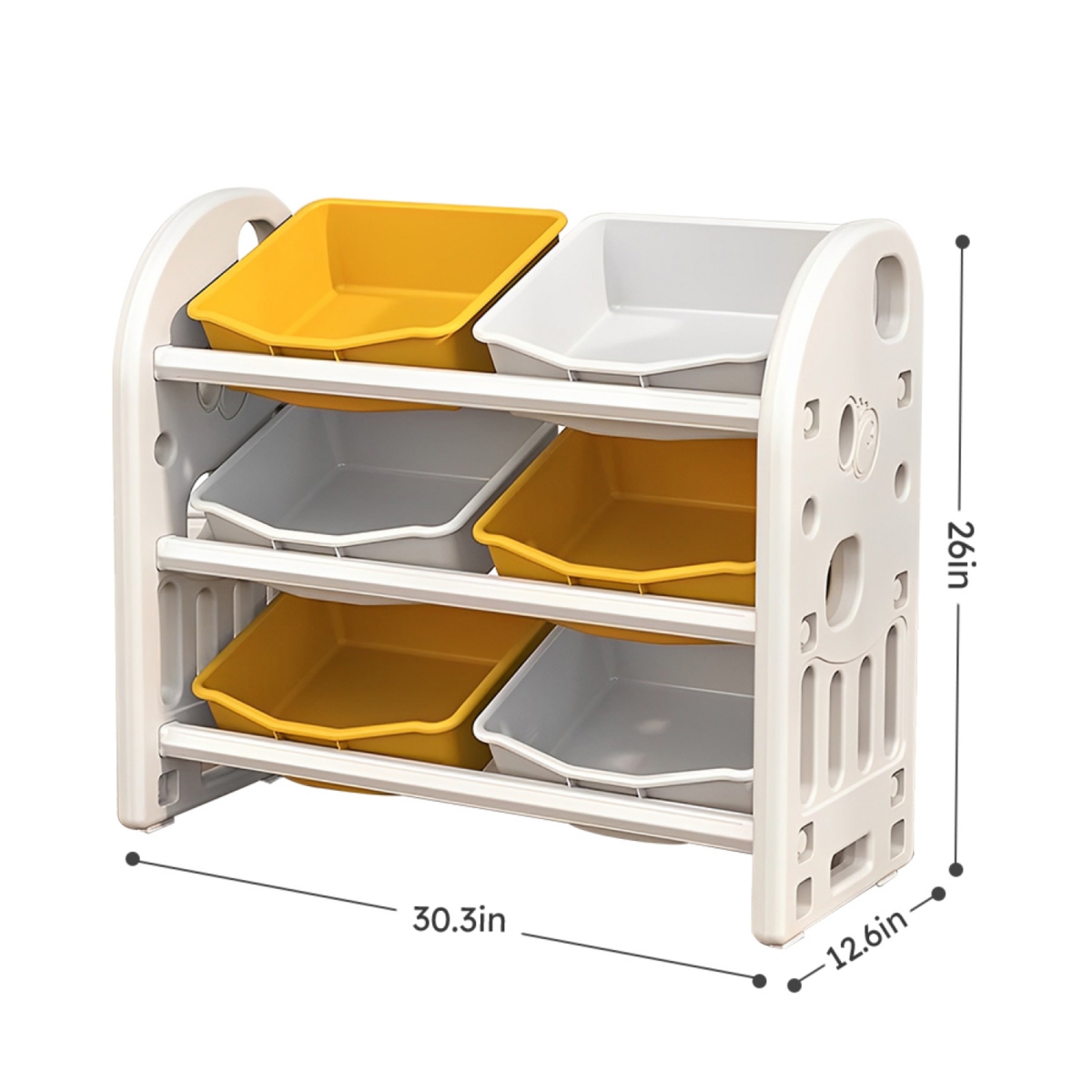 Simplie Fun Multi-Functional Kids Toy Storage Organizer