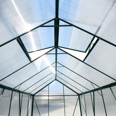 Premium Aluminum Greenhouse for Plant Growth & Ventilation
