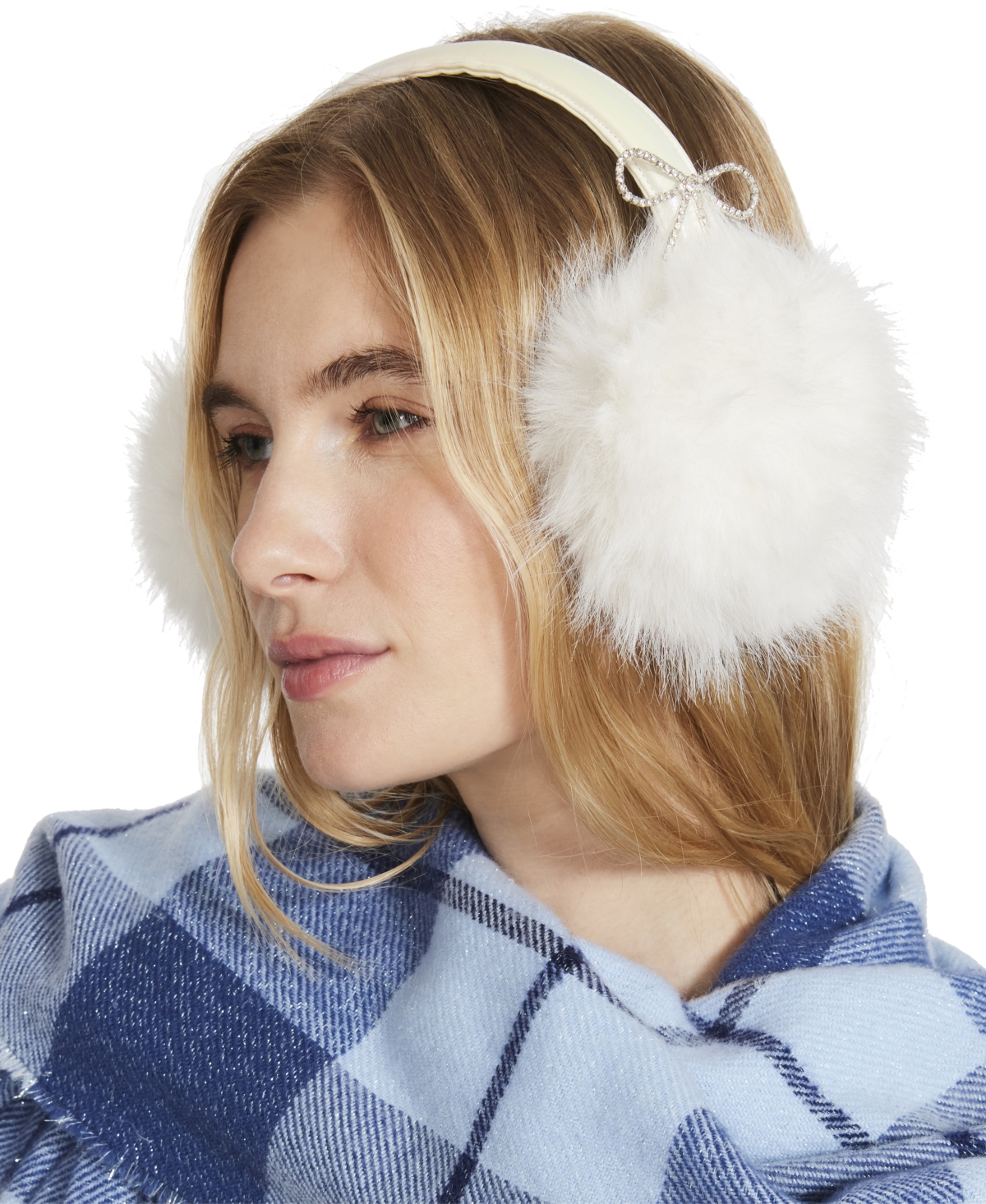 Steve Madden Women's Sweet Shag Embellished Earmuffs