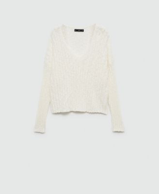 Women's Long-Sleeve Knitted Sweater