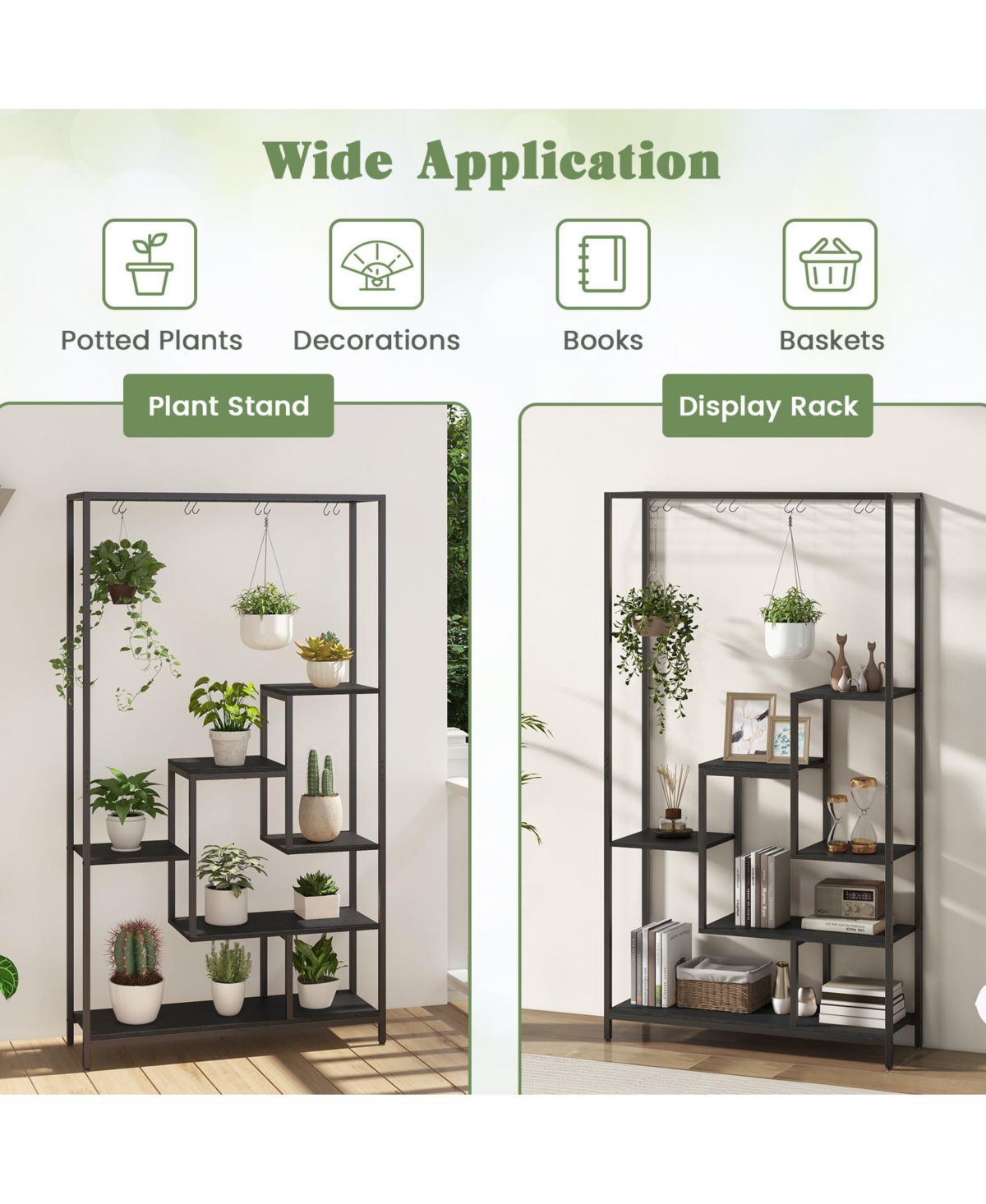 Slickblue 6-Tier Tall Plant Stand 71