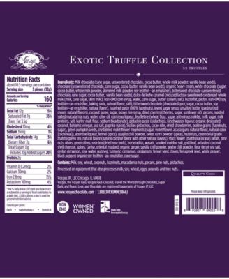 Vosges Haut-Chocolat Exotic Chocolate Truffle Collection, 32 Piece