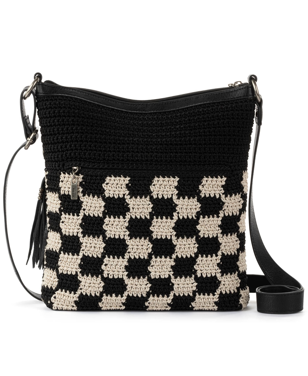 The Sak Women's Lucia Crochet Crossbody Bag In Gold ModeSens