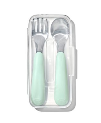 Tot On-The-Go 2 Pc Fork and Spoon Set