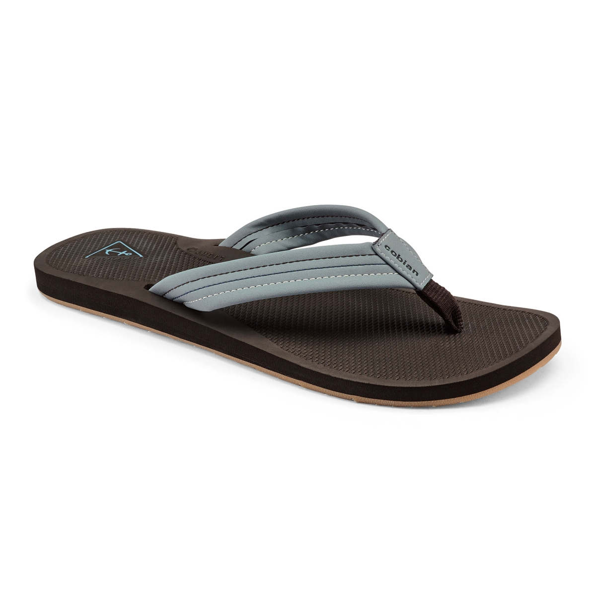 Men's Hobgood Anchor Water-Resistant Flip-Flops - Blue