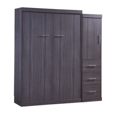 Multifunctional Murphy Bed with Wardrobe and Drawers