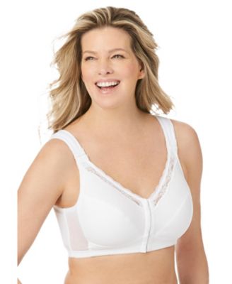 Women's Front-Close Cotton Wireless Posture Bra