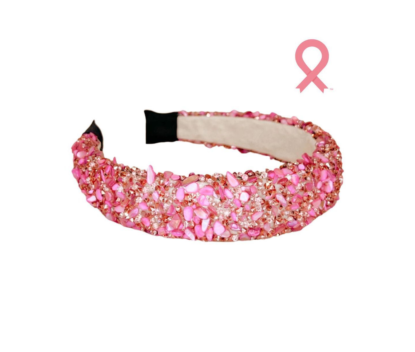 Женские аксессуары для волос Headbands of Hope All that Glitters Headband - Pink + Pink — фото 1