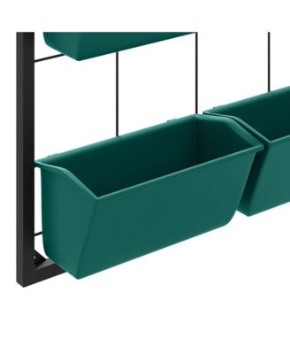 3-Tier Vertical Hanging Wall Planter for Outdoor and Indoor Spaces