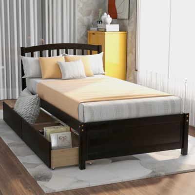 Streamdale Twin Platform Storage Bed with Drawers