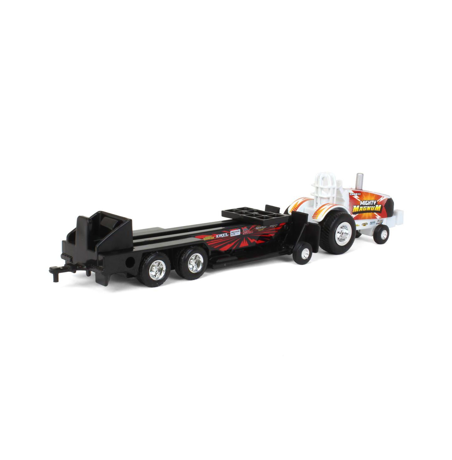 Детские игрушки ERTL 1/64 Case IH Mighty Magnum Pulling Tractor and Sled, 2-Piece Set — фото 2