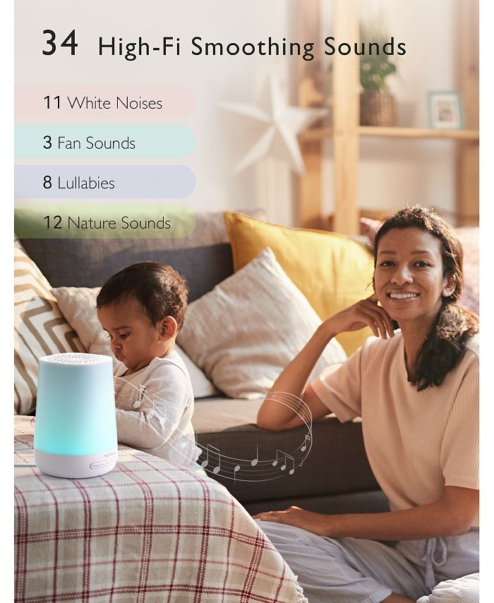 Momcozy White Noise Machine - White