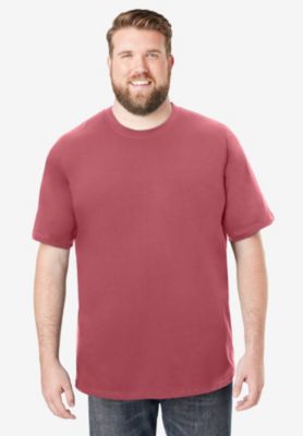 Big & Tall by KingSize Heavyweight Jersey Crewneck T-Shirt