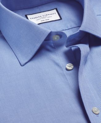 Men's Slim-Fit Non-Iron Royal Oxford Dress Shirt