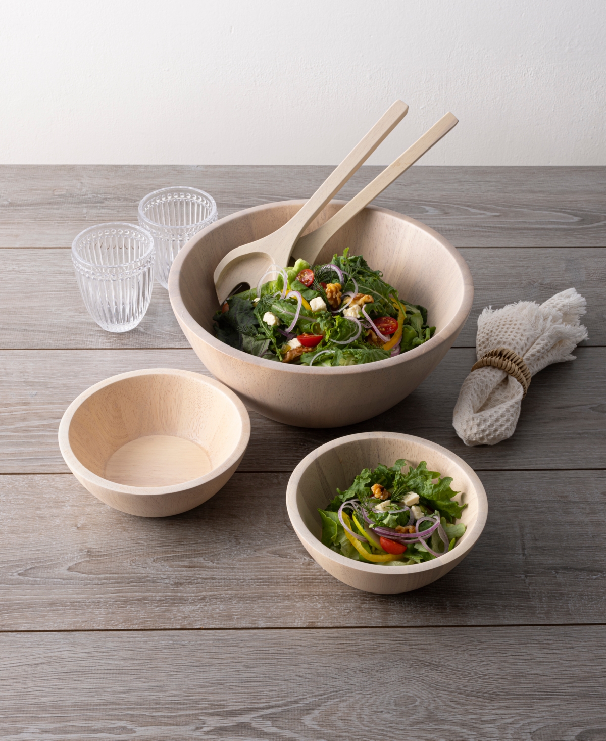 Noritake HammockSet of 2 Bowls - Wood