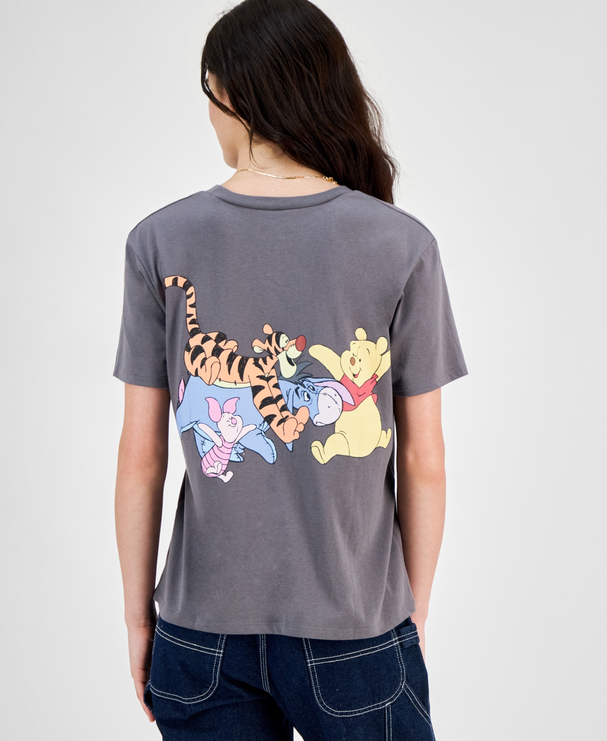 Disney Juniors' Pooh and Friends Crewneck T-Shirt