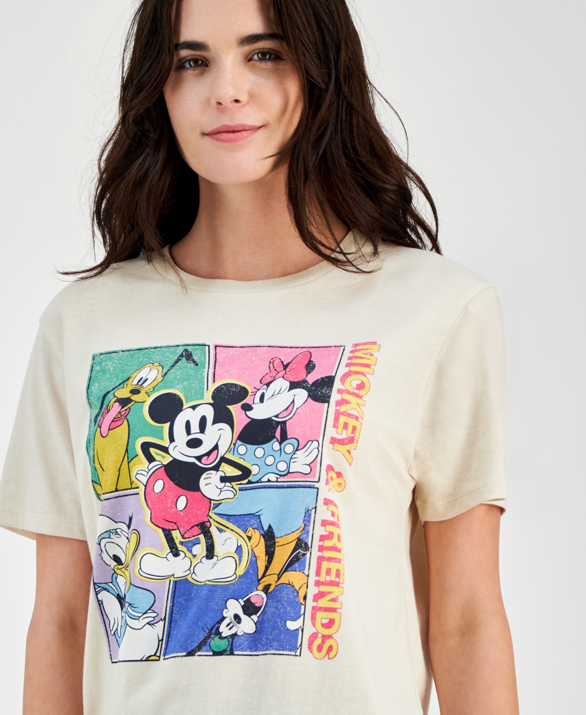 Disney Juniors' Mickey and Friends Crewneck Tee