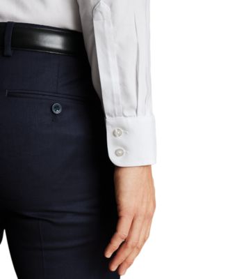 Men's Slim-Fit Non-Iron Royal Oxford Dress Shirt