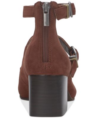 Women's Cemli Double-Strap Mary Jane Block-Heel Pumps