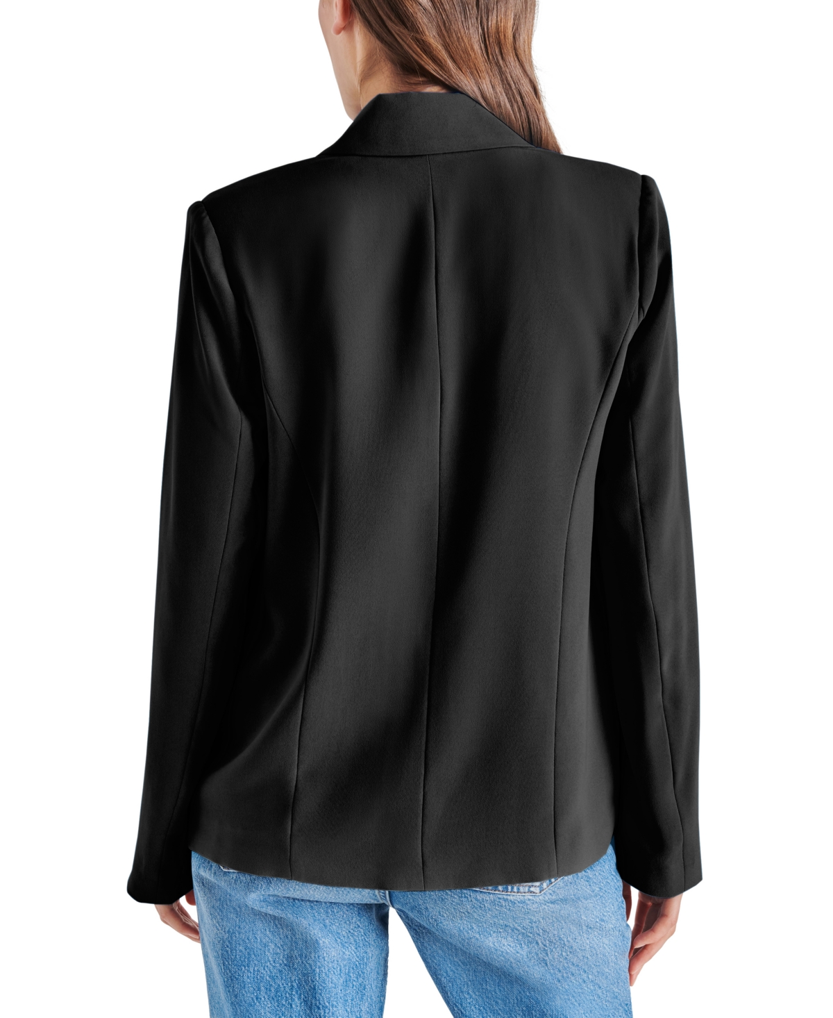 Steve Madden Women's Payton Open-Front Long-Sleeve Blazer