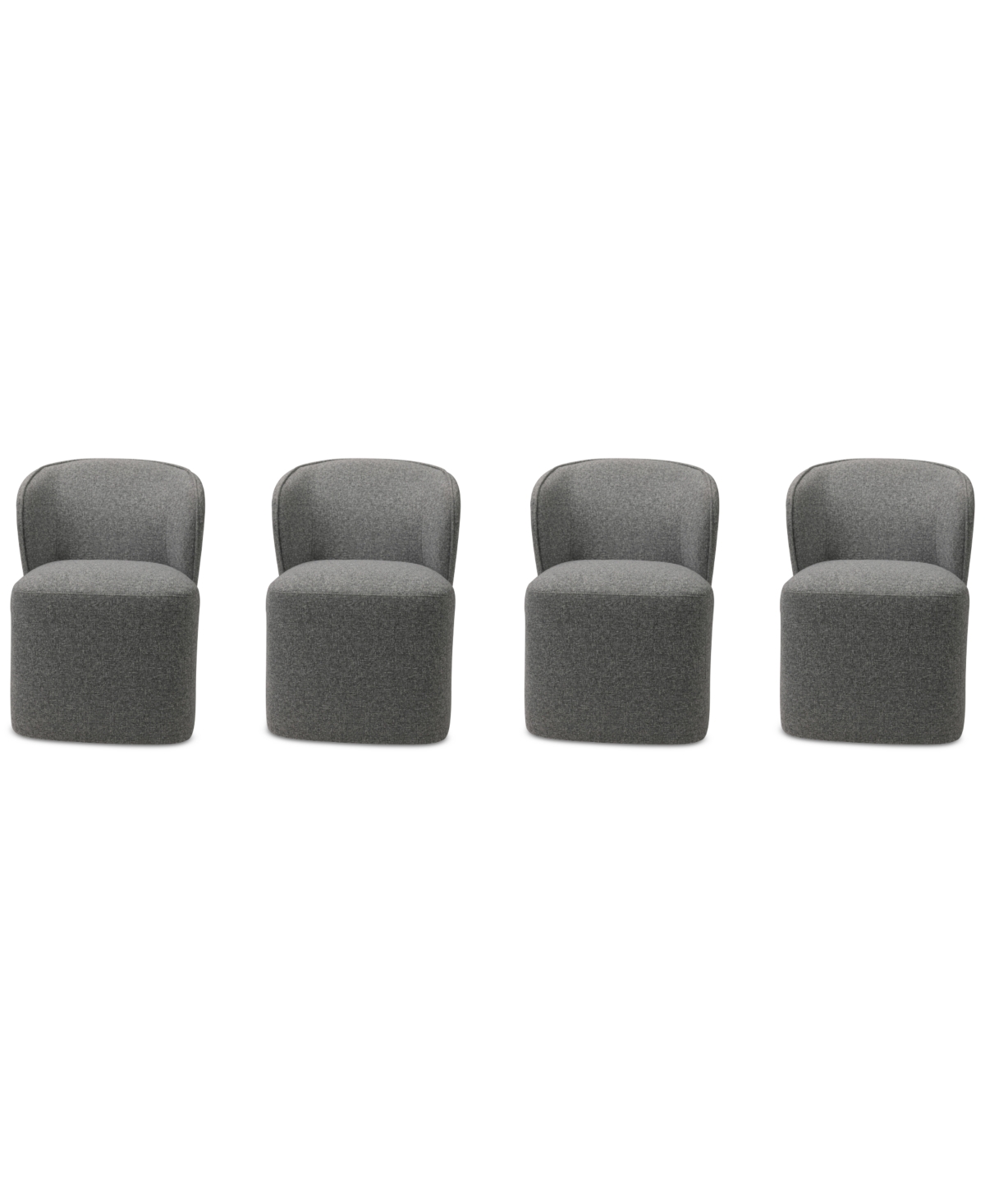 Macy's Dimova 4-pc. Dining Chair Set, Created For  In Flint