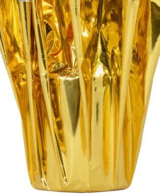 Dark Pink Artificial Christmas Poinsettia 20"