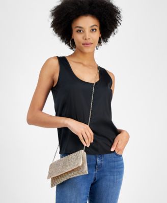 Prudence Small Diamond Mesh Crossbody