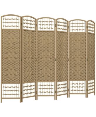 8 Panel Room Divider, Folding Screen, 5.6',