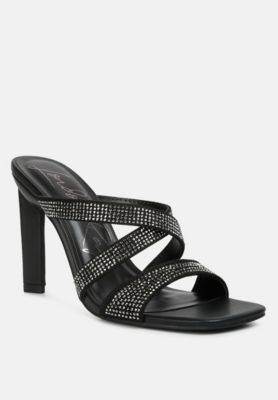 Women's Wapit Rhinestone Embellished Straps Sandals
