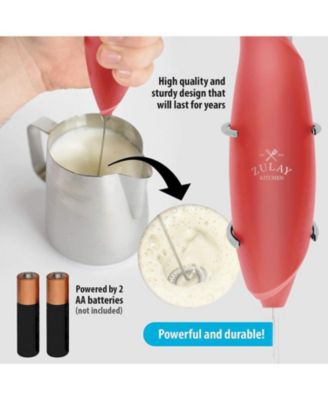 One-Touch Handheld Milk Frother – Easy Use Foam Maker