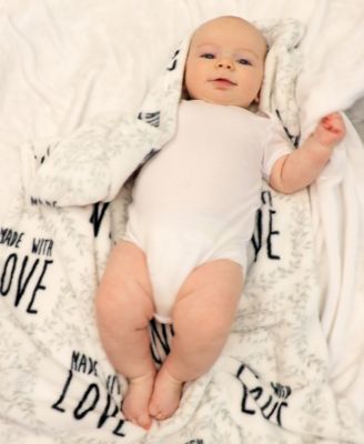 Baby Boys and Baby Girls 3 Piece Fleece Blanket and Taggy Toy Gift Assortment