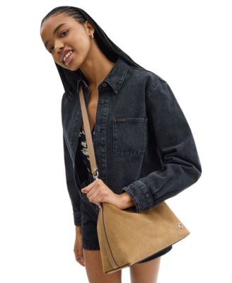 COACH Juliet Suede Shoulder Bag