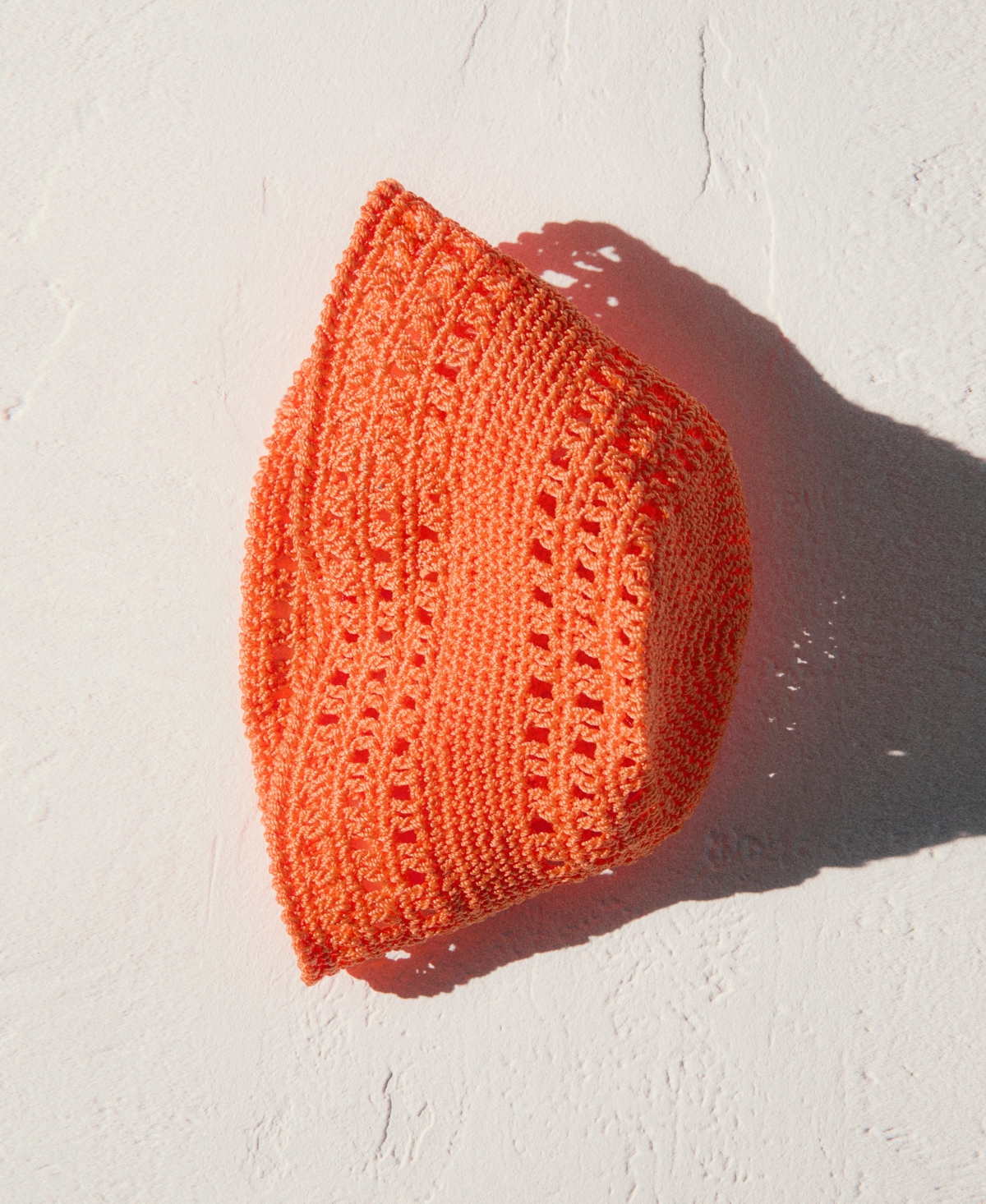 Mango Women's Crochet Bucket Hat