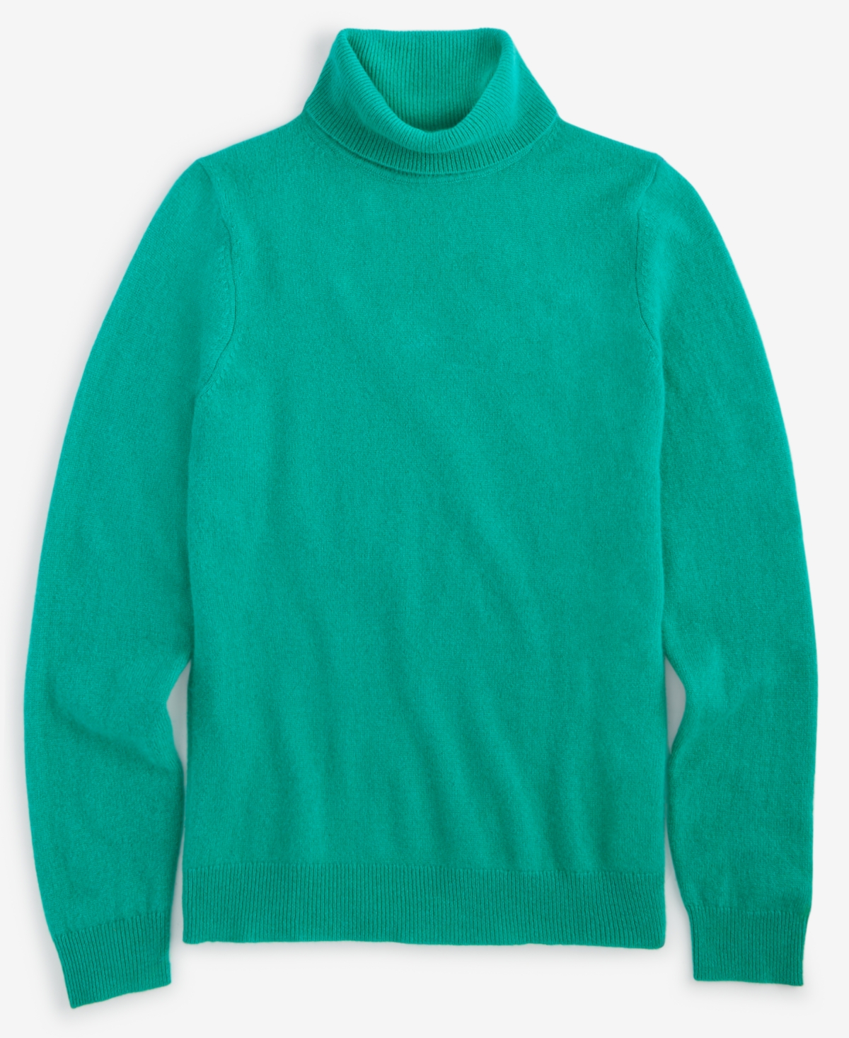 Charter Club 100% Cashmere Women's Petite Turtleneck Sweater, Created For Macy's In Peacock Green